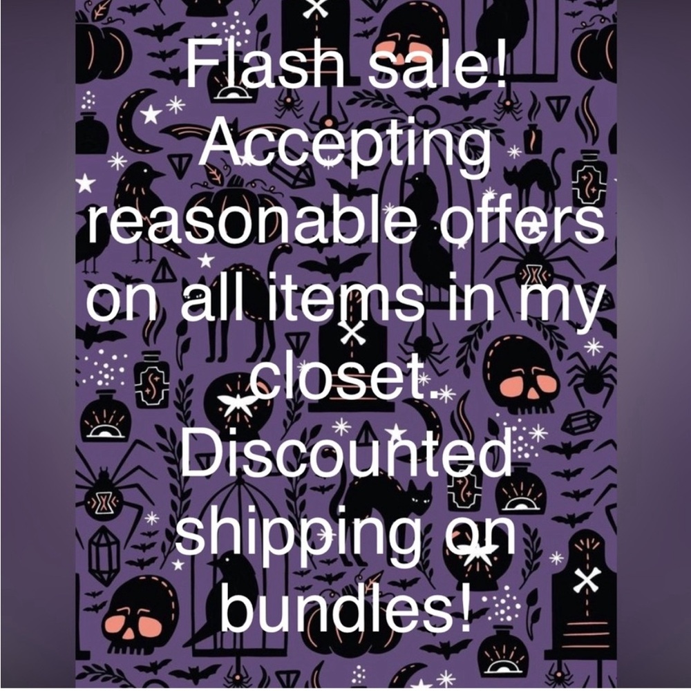 Spooky flash 💜🖤💜🖤